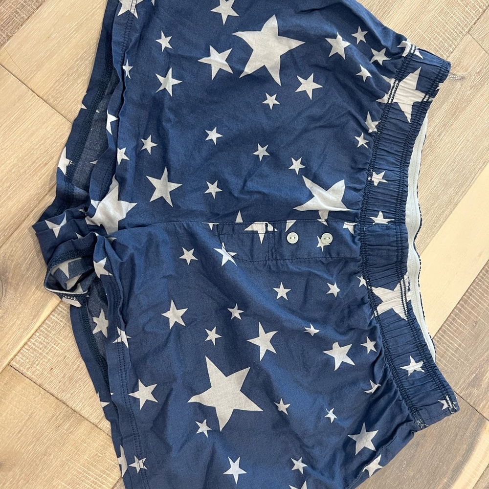 Victoria's Secret Blue Star Pajama Shorts